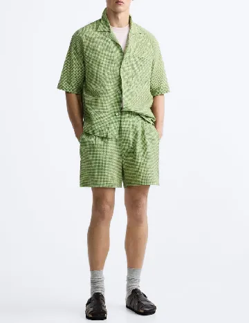 Camasa Zara, verde