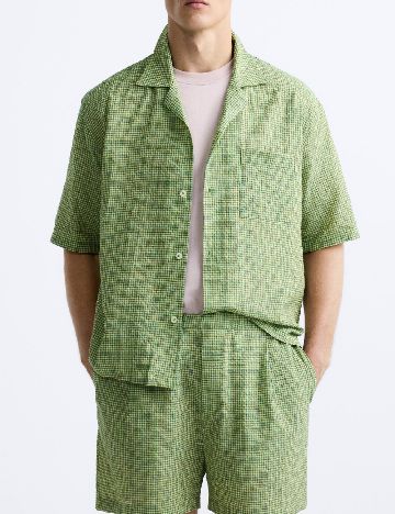 Camasa Zara, verde