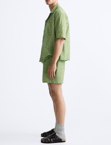 Camasa Zara, verde