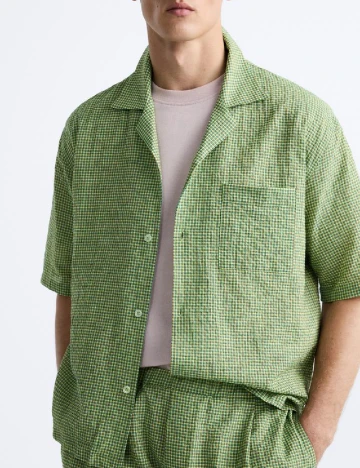 Camasa Zara, verde