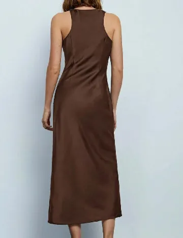 Rochie medie SHEIN, maro
