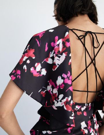 Rochie medie WAREHOUSE, floral