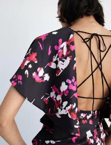 Rochie medie WAREHOUSE, floral