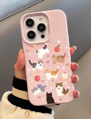 Husa iPhone 16 Pro Max SHEIN, roz