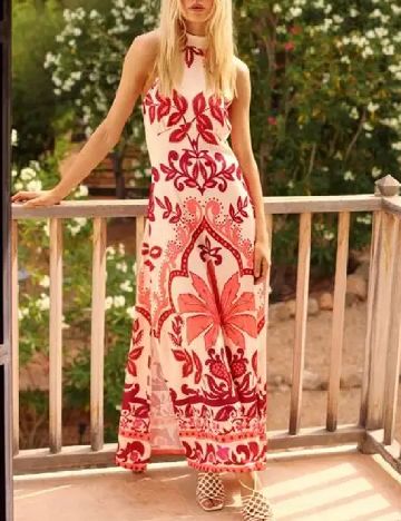 Rochie lunga WAREHOUSE, mix culori