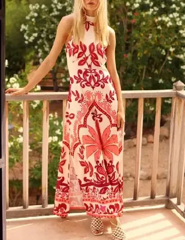Rochie lunga WAREHOUSE, mix culori