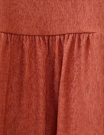 Rochie medie Zara, caramiziu