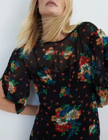 Rochie lunga WAREHOUSE, floral