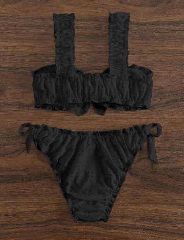 Costum de baie SHEIN, negru