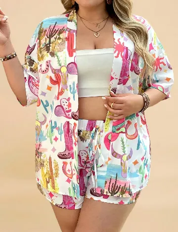 Compleu SHEIN CURVE, mix culori
