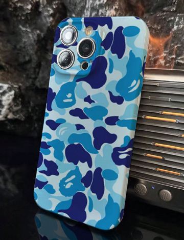 Husa iPhone 13 Pro Max SHEIN, albastru