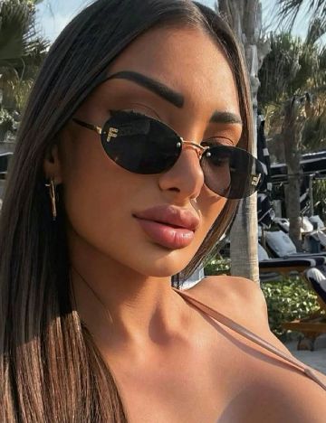 Ochelari de soare SHEIN, negru