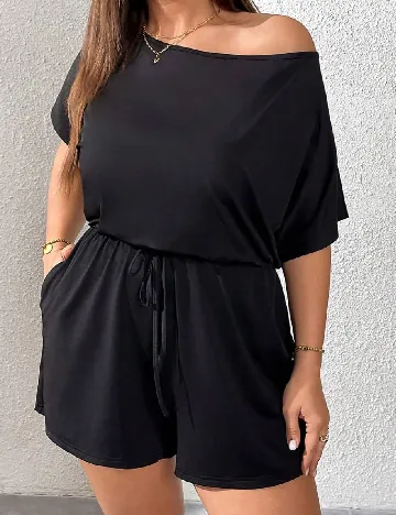 Salopeta SHEIN CURVE, negru
