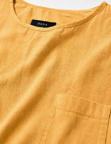 Tricou Zara, galben