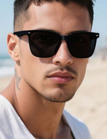 Ochelari de soare SHEIN, negru