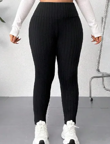 Pantaloni SHEIN CURVE, negru