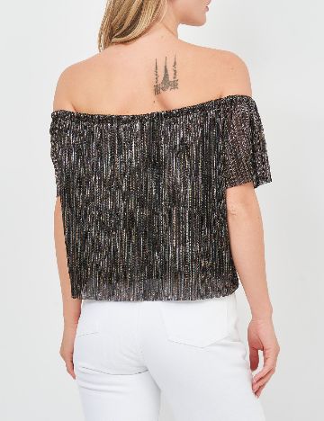 Top Zara, negru