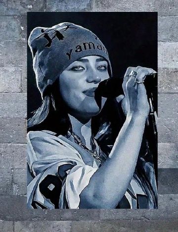 Poster SHEIN, alb/negru