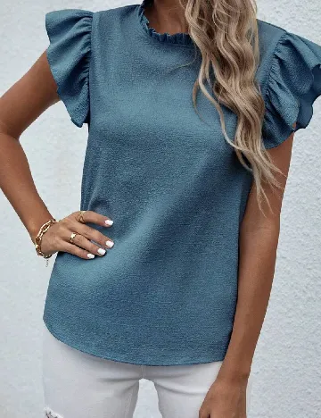 Bluza SHEIN, albastru