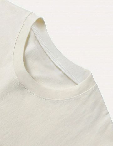 Tricou SHEIN, ecru