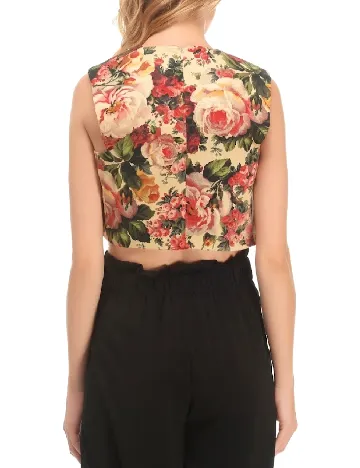 Top Zara, floral print