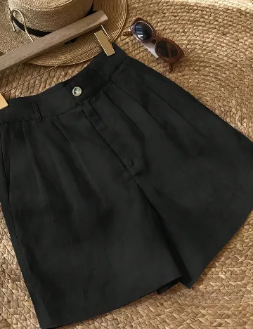 Pantaloni scurti SHEIN, negru