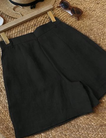 Pantaloni scurti SHEIN, negru