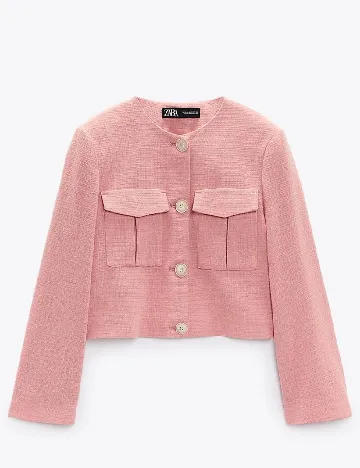 Sacou Zara, roz