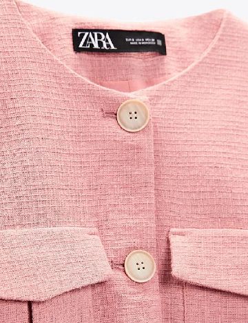 Sacou Zara, roz