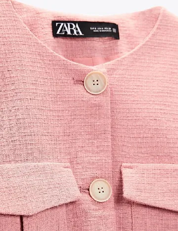 Sacou Zara, roz