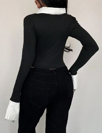 Bluza SHEIN, negru
