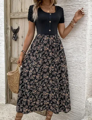 Rochie lunga SHEIN, negru