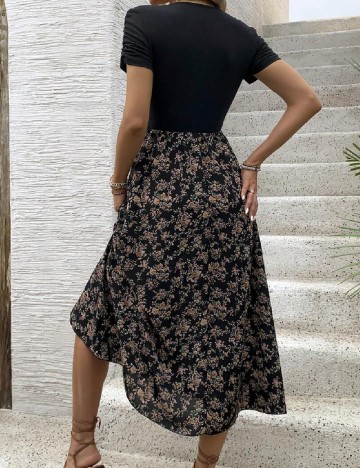 Rochie lunga SHEIN, negru