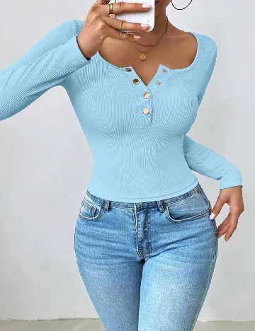 Bluza SHEIN, bleu
