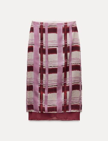 Fusta Zara, crem