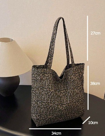 Sacosa SHEIN, animal print
