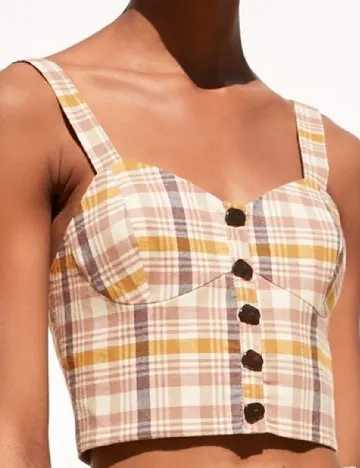 Top Zara, mix culori