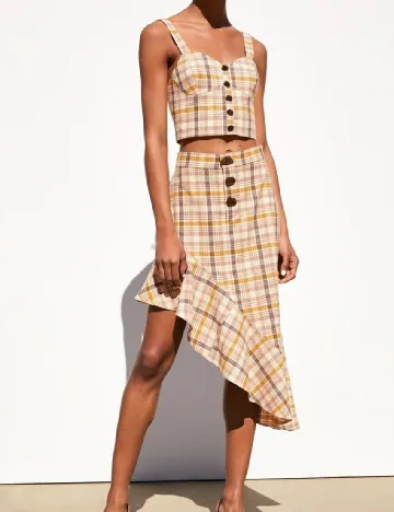 Top Zara, mix culori