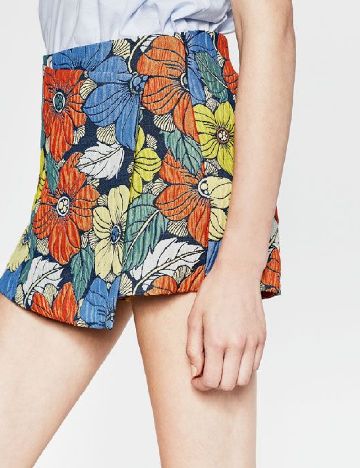 Fusta pantalon Zara, mix culori
