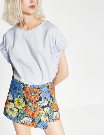 Fusta pantalon Zara, mix culori