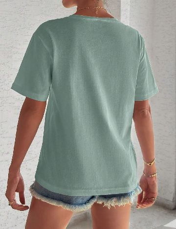 Tricou SHEIN, verde