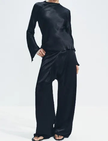 Pantaloni Zara, negru