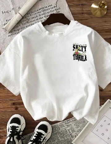 Tricou SHEIN, alb