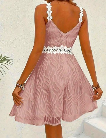 Rochie scurta SHEIN, roz