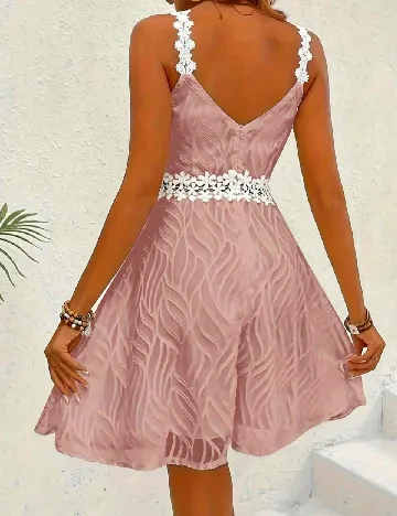 Rochie scurta SHEIN, roz