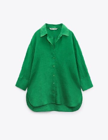 Camasa Zara, verde