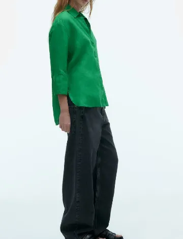 Camasa Zara, verde