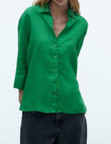 Camasa Zara, verde