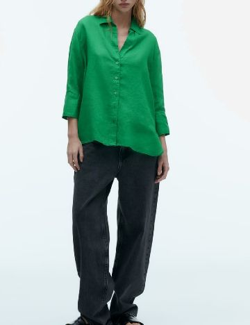 Camasa Zara, verde
