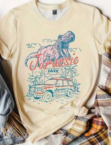 Tricou SHEIN, crem